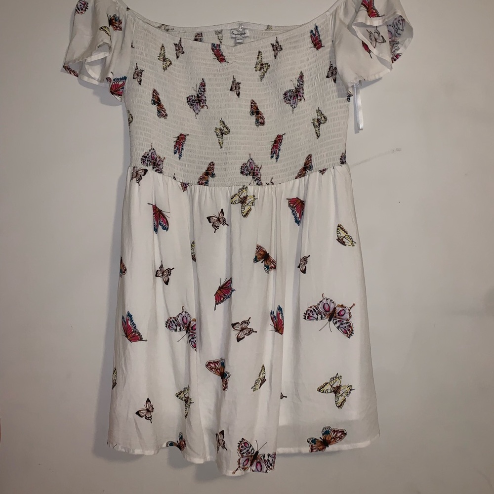 Off the shoulder dress